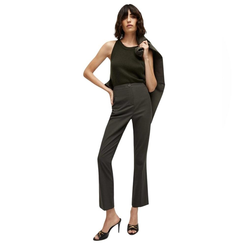 VERONICA BEARD Dickey Pantsuit Jacket Hutchinson Blazer Arte Pants Loden Green 4 - Picture 6 of 16